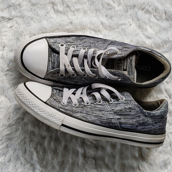 Gray Marled Converse All-Star - Picture 1 of 6